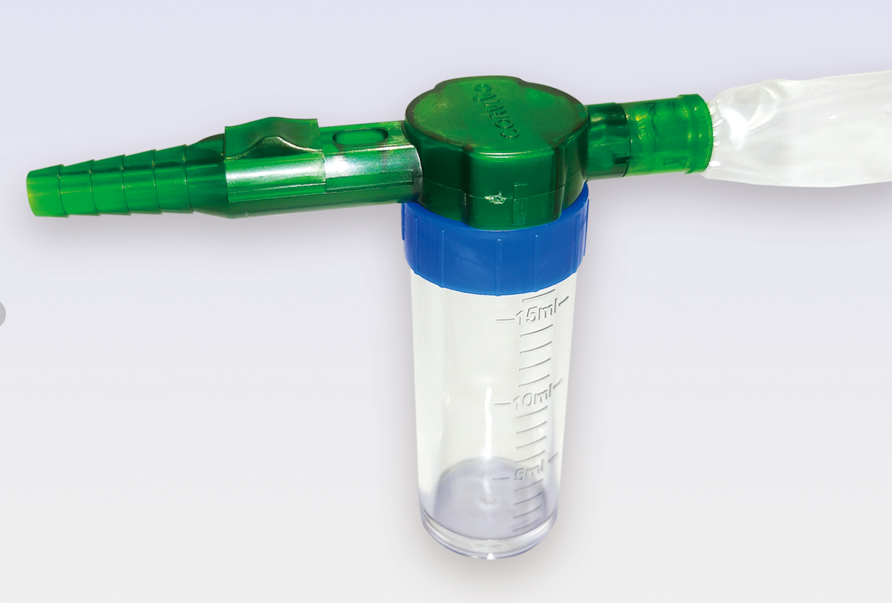 德尔纤支镜痰液收集器集痰器一次性双头吸痰器可控式吸痰管14#-阿里巴巴